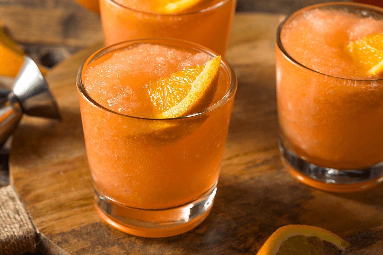 Spring Citrus Whiskey Slushie Cocktail - Rabbit Hole Distillery