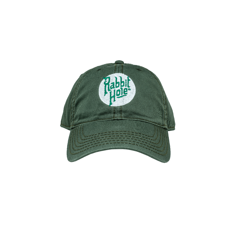 Brandmark Hat Green - Rabbit Hole Distillery