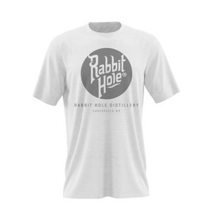 Brandmark Shirt Heathered White - Rabbit Hole Distillery